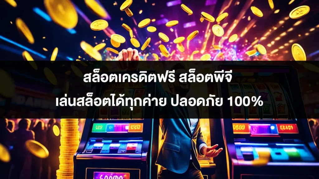 สล็อตเครดิตฟรี สล็อตพีจี เล่นสล็อตได้ทุกค่าย ปลอดภัย 100% 1 สล็อตเครดิตฟรี สล็อตพีจี เล่นสล็อตได้ทุกค่าย ปลอดภัย 100%